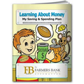 Action Pack Book W/Crayons & Sleeve- Learning About Money/ Saving/ Spending